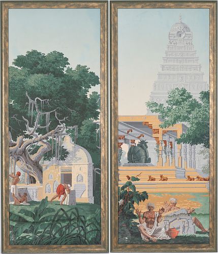 PR. FRAMED ZUBER WALLPAPER