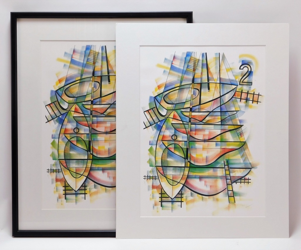 PR FRANCIS HAMABE MODERN ABSTRACT