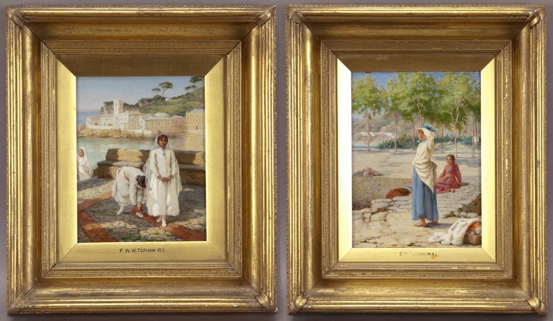 Pr. Frank W. W. Topham oil