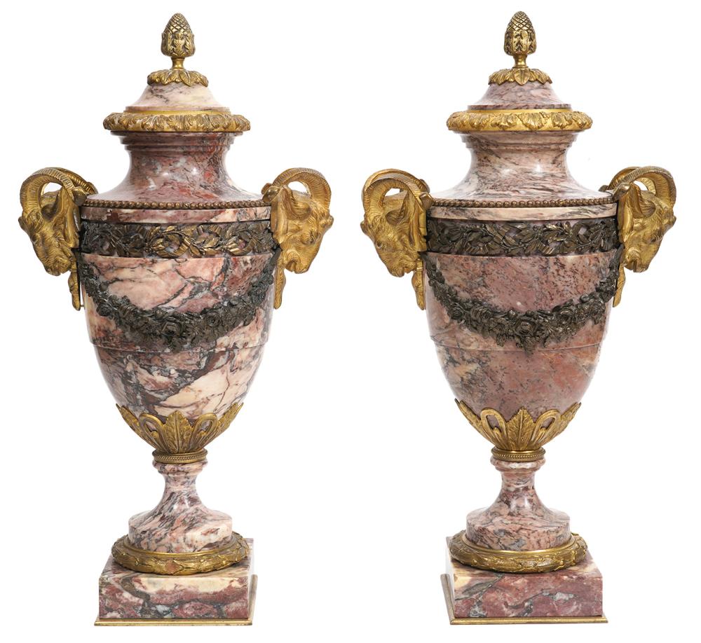 PR. FRENCH 19TH C. MARBLE &