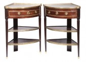 PR FRENCH MARBLE TOP CORNER ST