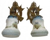 PR) FRENCH PAINTED GLASS SINGL
