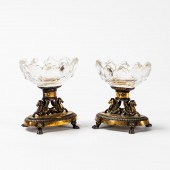 PR., FRENCH VERMEIL & CRYSTAL