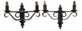(PR) FRENCH WROUGHT IRON TWO L