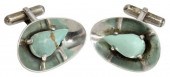 (PR) GENT'S STERLING & TURQUOI