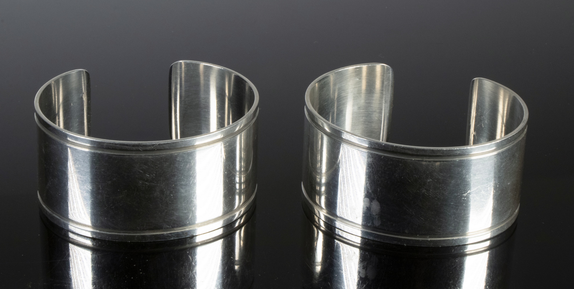 PR GEORG JENSEN CUFF BRACELETS Pair