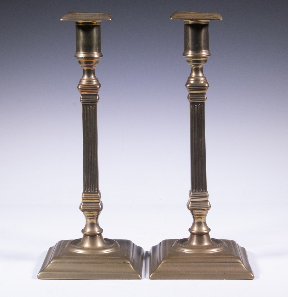 PR GEORGE III CANDLESTICKS Pair