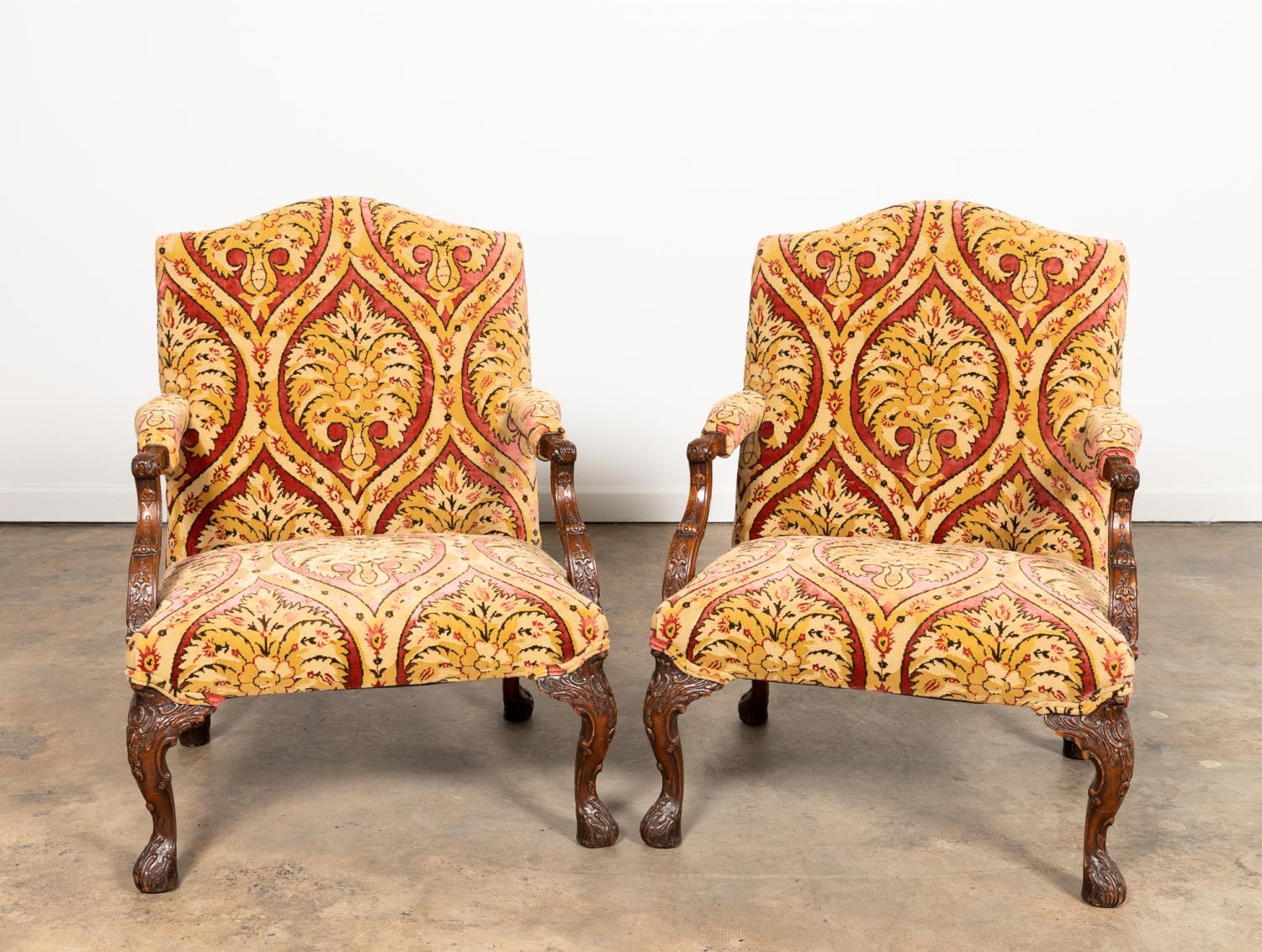 PR., GEORGIAN-STYLE ARMCHAIRS,