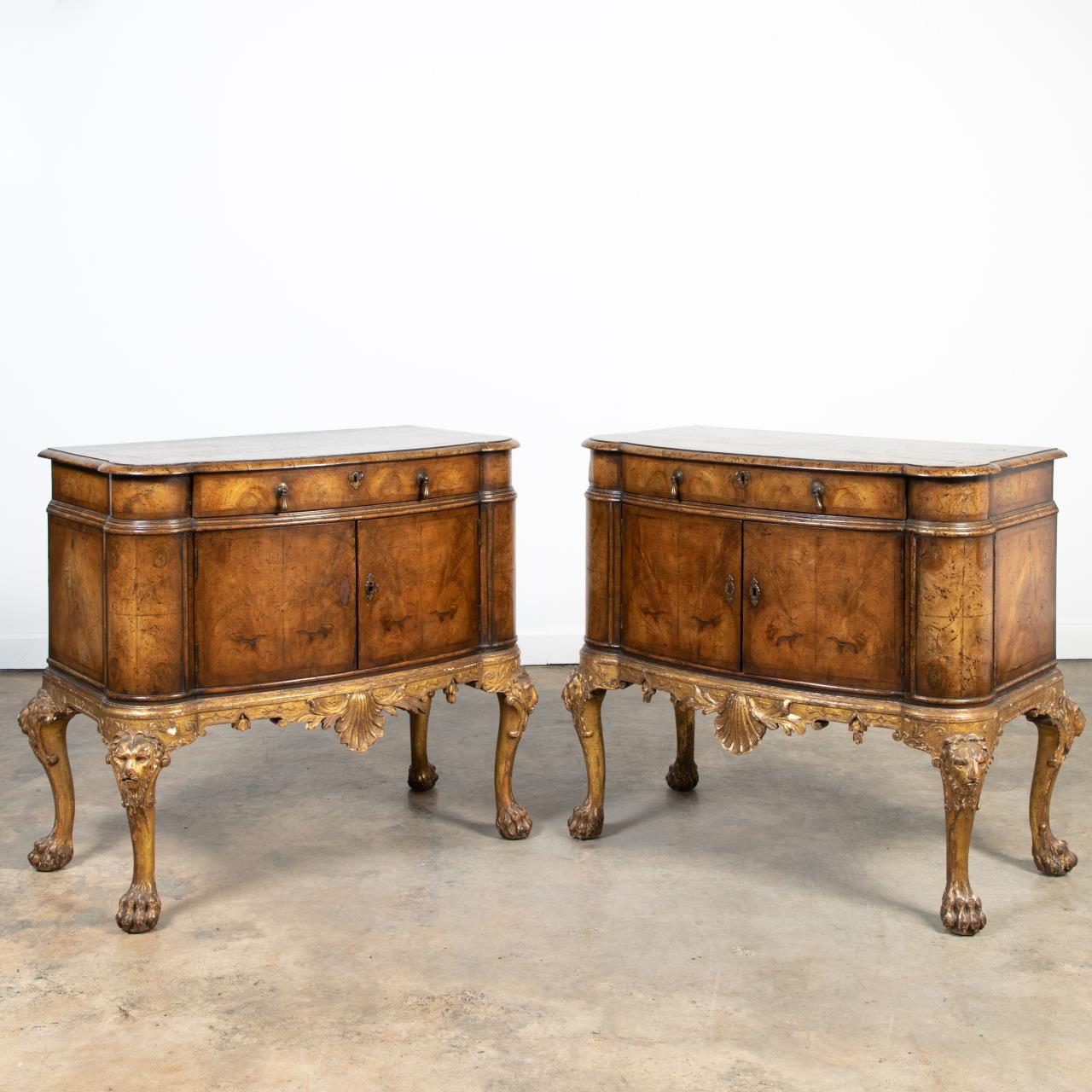 PR., GEORGIAN-STYLE BURL PARCEL