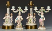 PR. GERMAN FIGURAL CANDELABRA