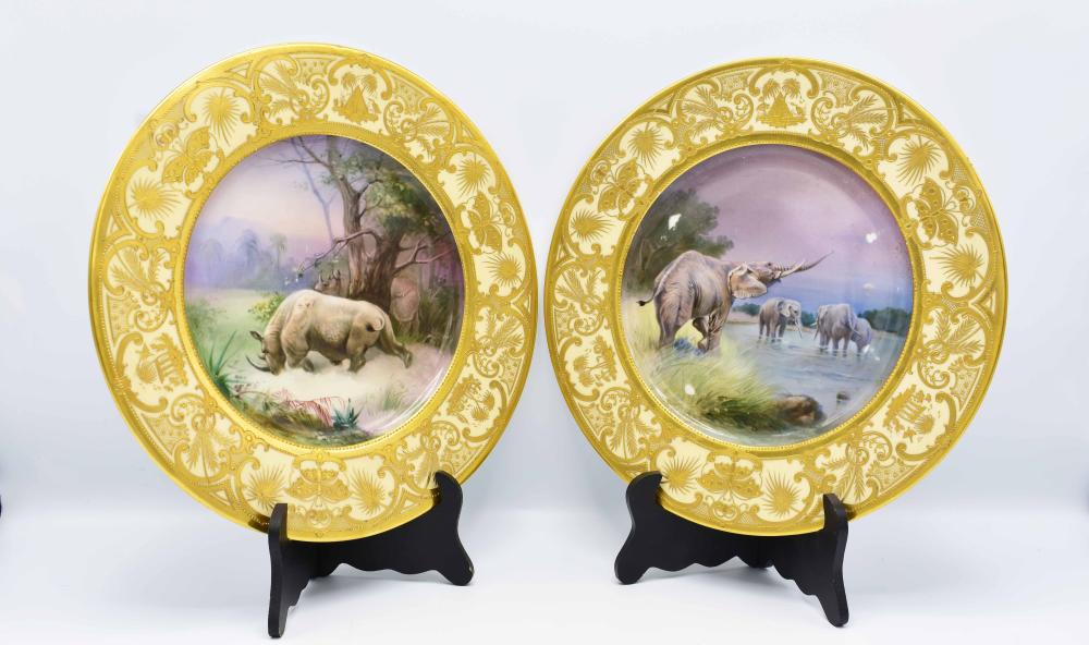 PR GERMAN PAINTED & GILT