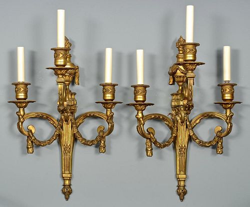 PR. GILT LOUIS XVI STYLE WALL