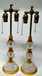 PR GILT METAL ROCK CRYSTAL BAG
