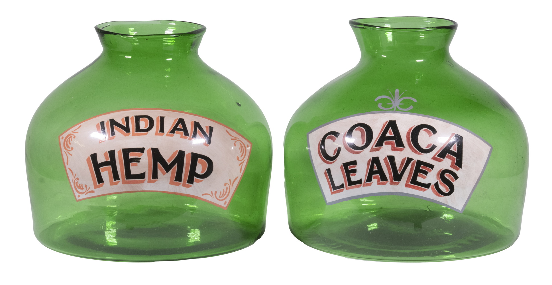 PR GLASS APOTHECARY JARS - INDIAN