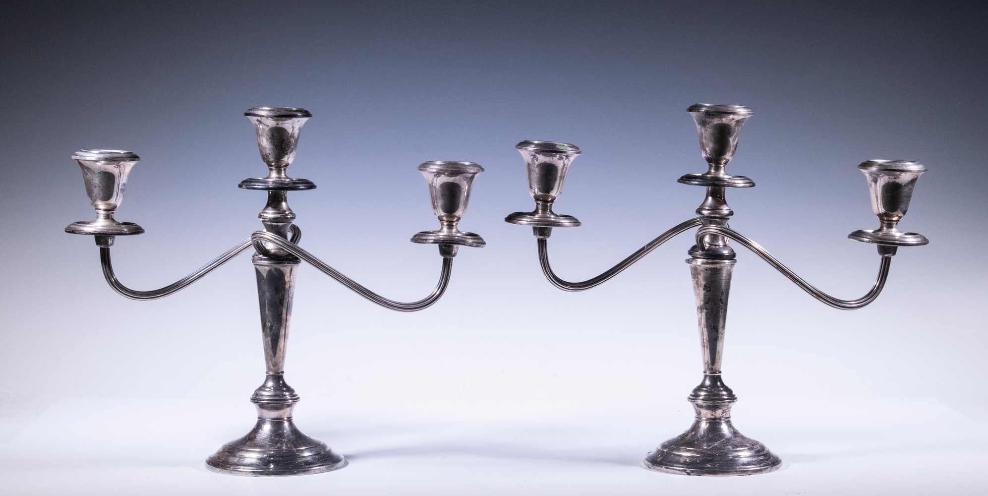 PR GORHAM STERLING CANDELABRA