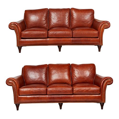 PR: HANCOCK & MOORE BROWN LEATHER