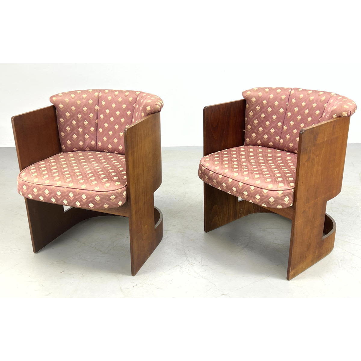 Pr HENRY GLASS Attributed Lounge