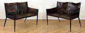 PR IRON LEATHER SETTEES MANNER