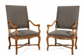 PR. ITALIAN FRUITWOOD UPHOLSTE