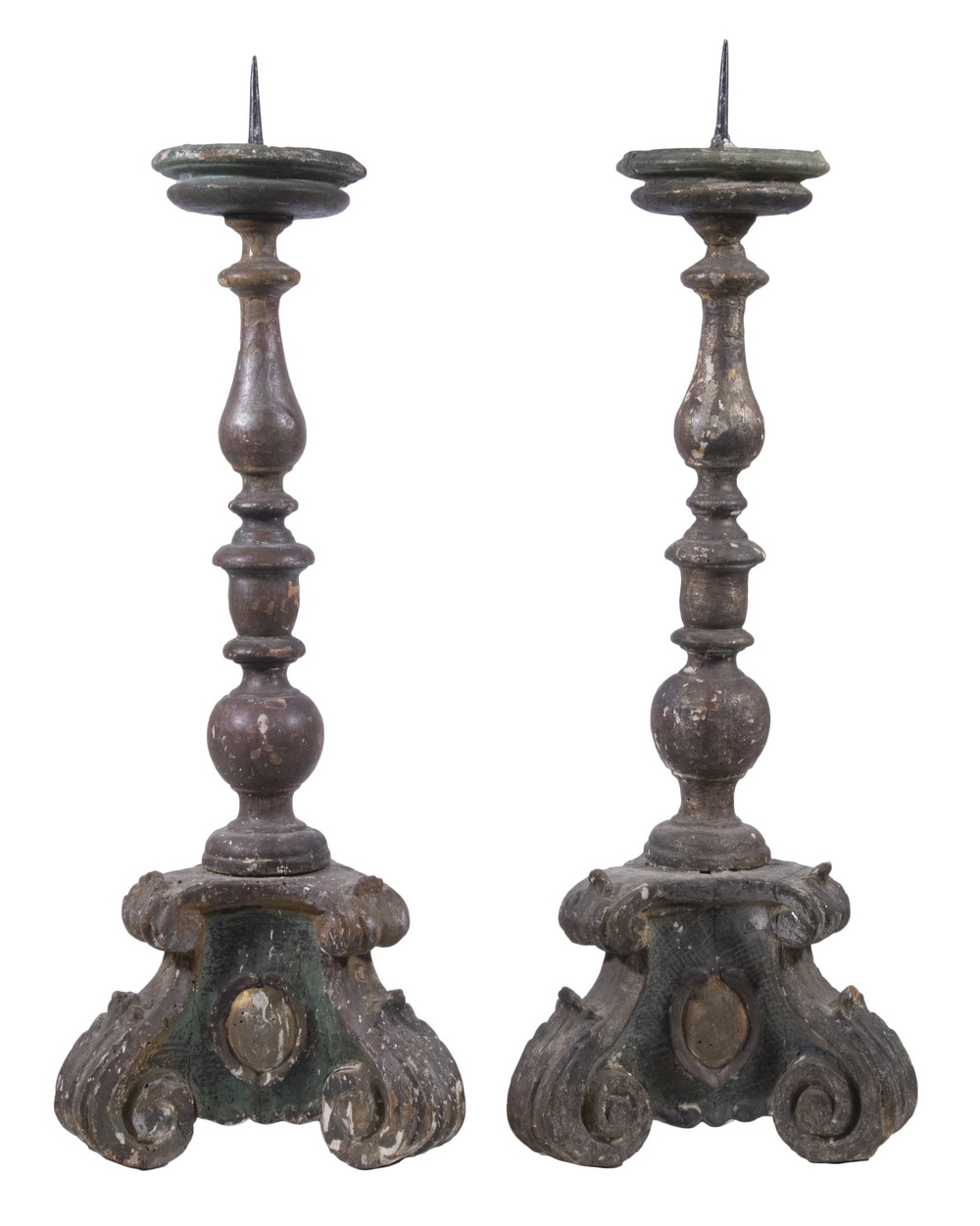 PR ITALIAN GILDED PRICKET