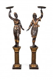 PR. ITALIAN GILT POLYCHROME BL