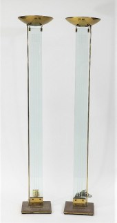 PR ITALIAN MCM BRASS GLASS DES