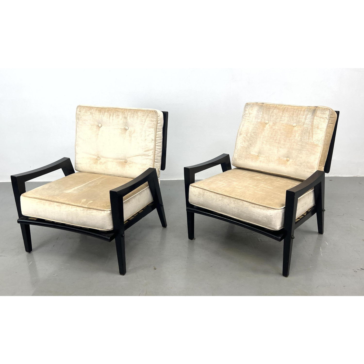 Pr Italian Modern Lounge Chairs.