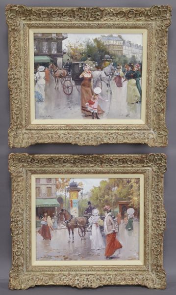 Pr. J. Soper ''Parisian Street