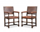 PR JACOBEAN STYLE LEATHER & CA