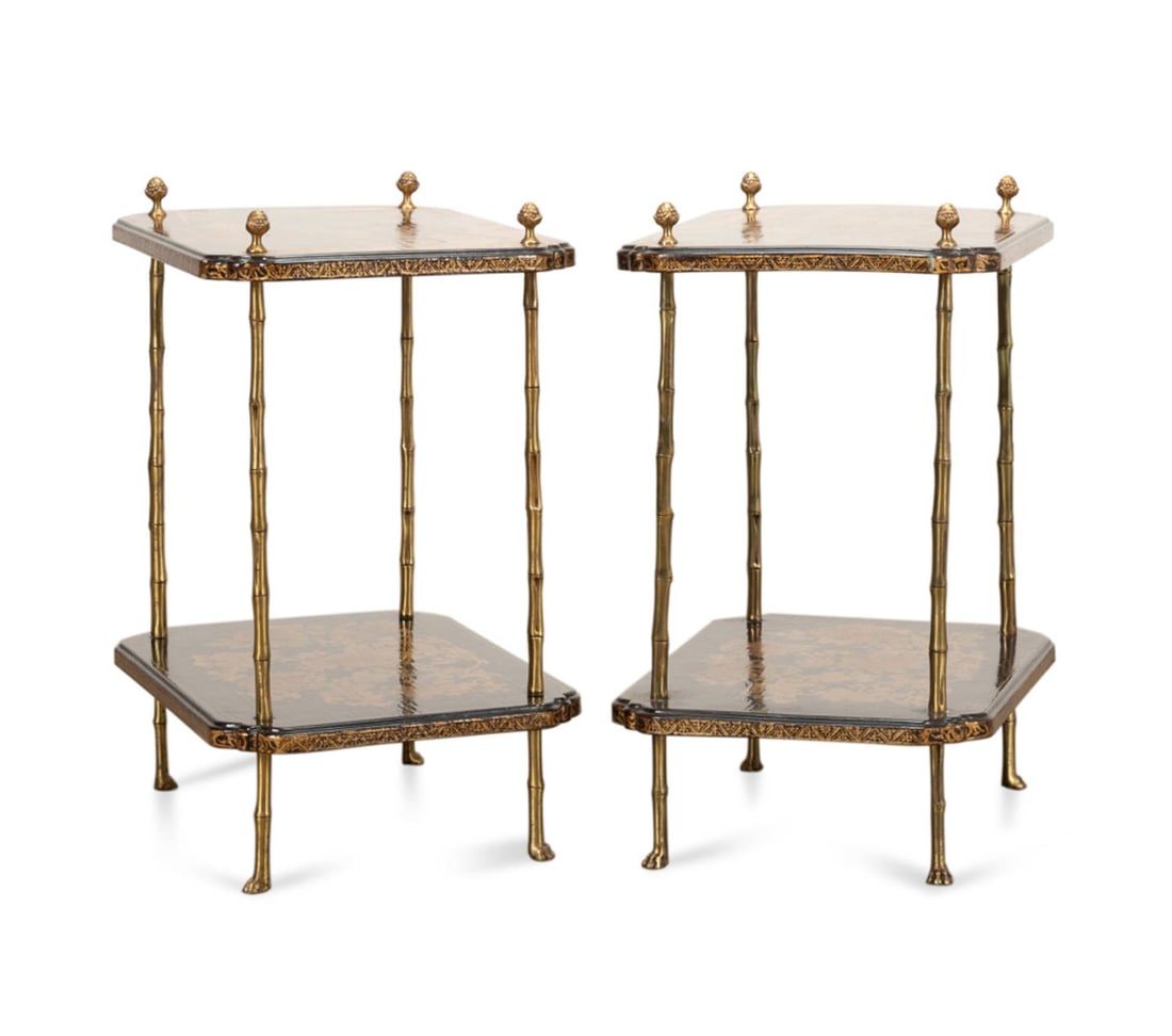 PR, JANSEN JAPANNED BLACK & GOLD