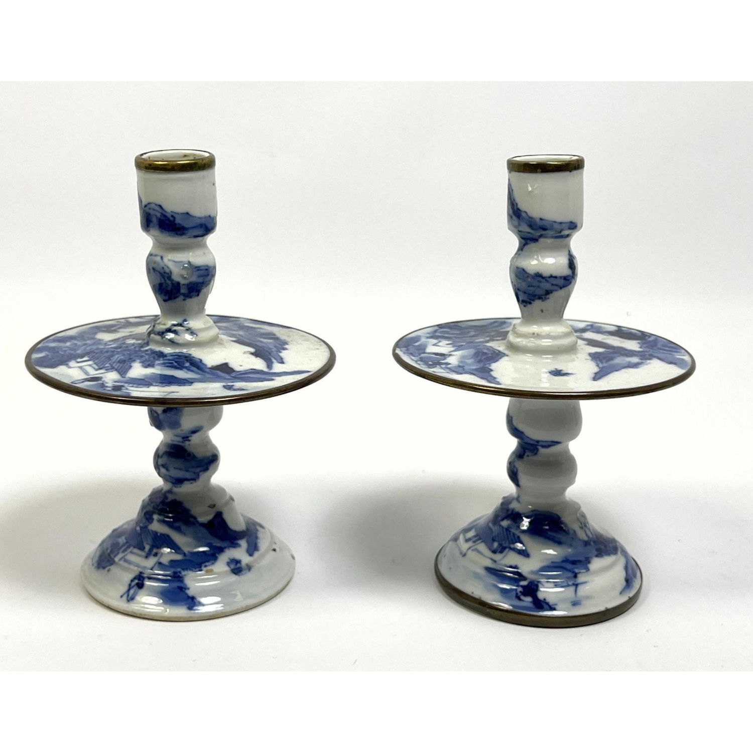 Pr Kang Xi Blue and white candle
