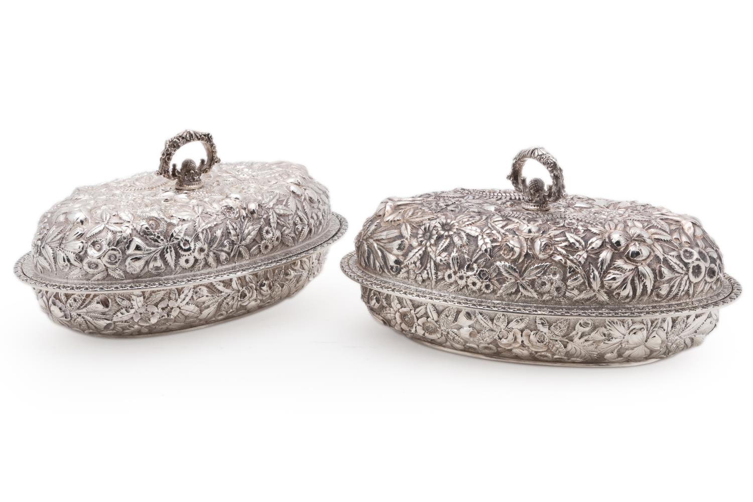 PR KIRK REPOUSSE STERLING COVERED