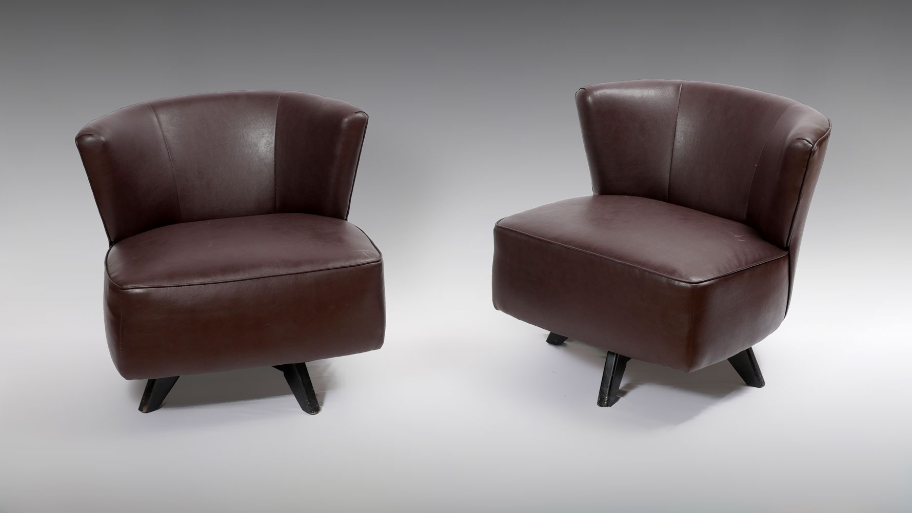PR KROEHLER MODERN SWIVEL CHAIRS: 2