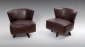PR KROEHLER MODERN SWIVEL CHAI