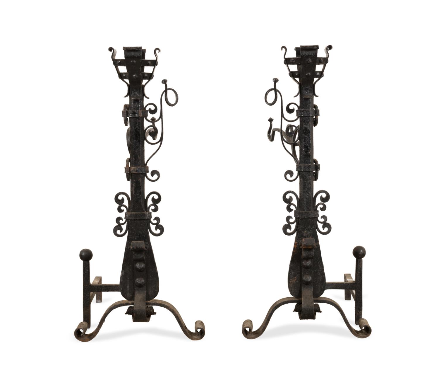 PR LARGE BLACK WROUGHT IRON