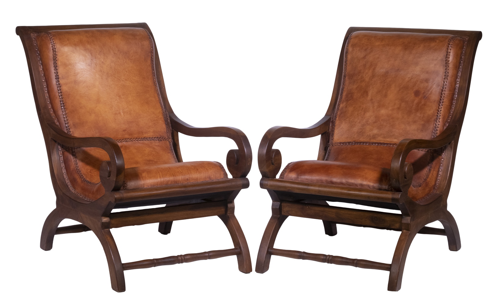PR LEATHER CAMPECHE ARMCHAIRS