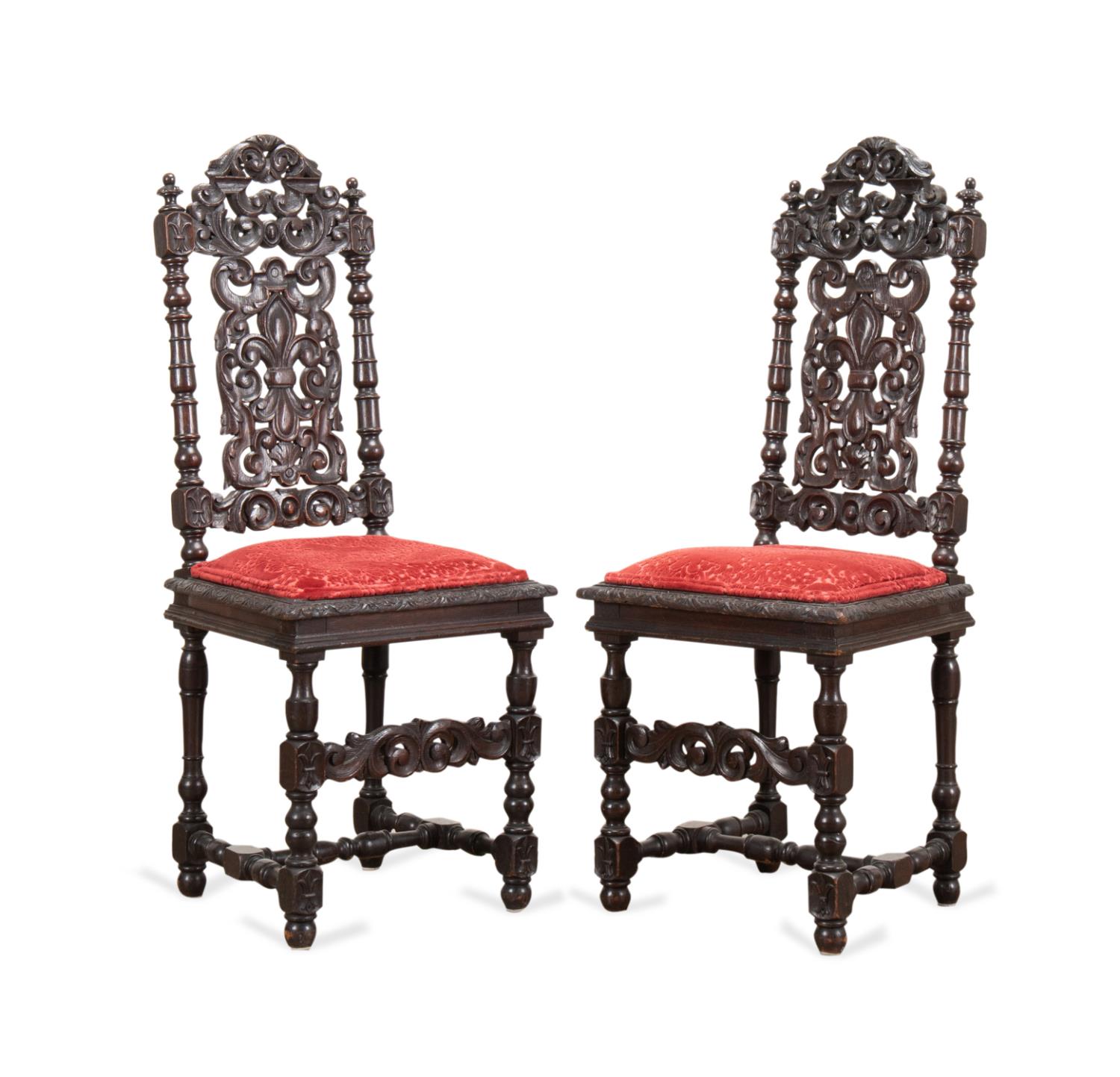 PR LOUIS XIII STYLE ORNATELY CARVED