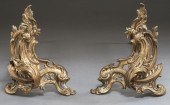 Pr. Louis XV style gilt bronze