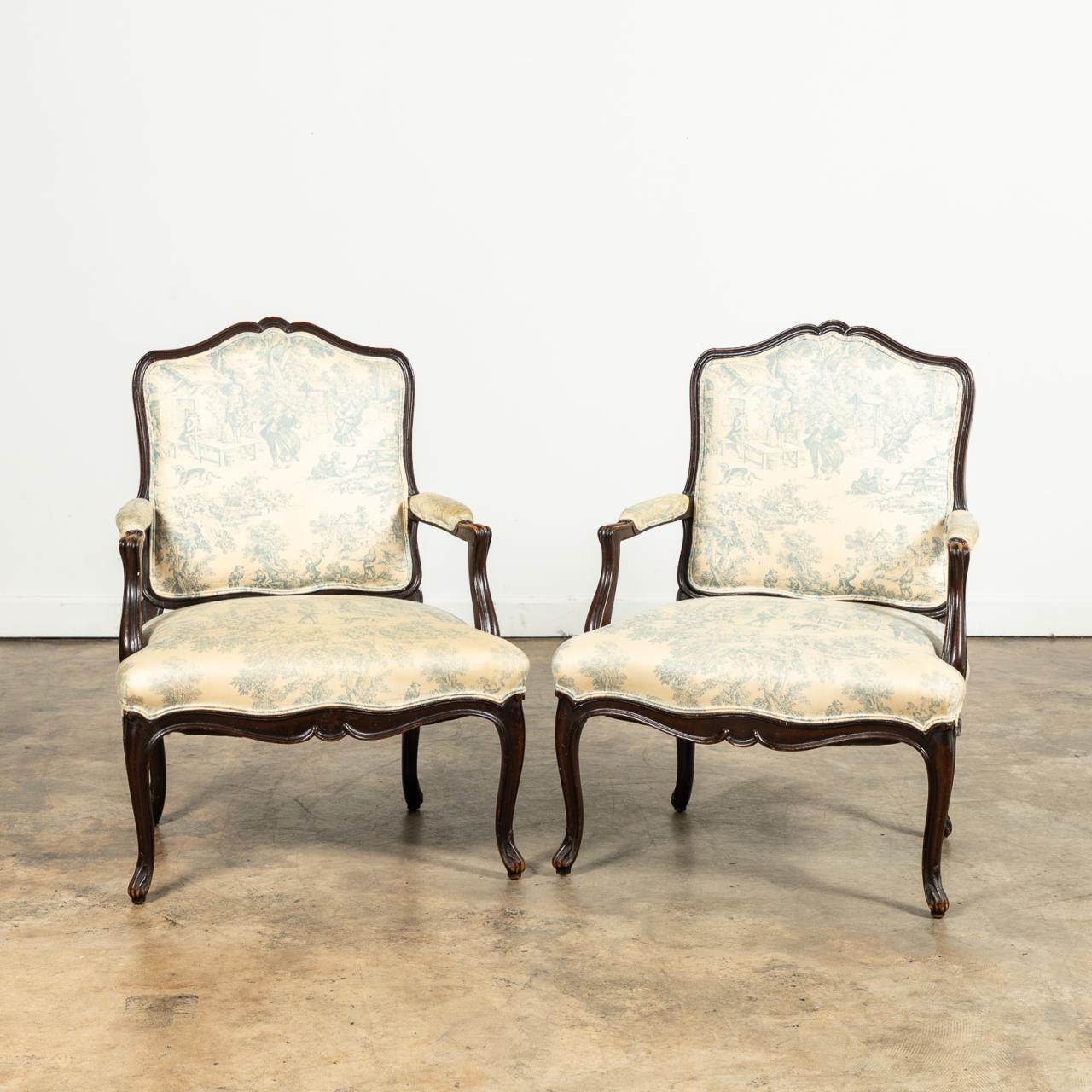 PR., LOUIS XV STYLE WALNUT