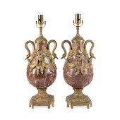 PR LOUIS XVI STYLE ORMOLU MARB