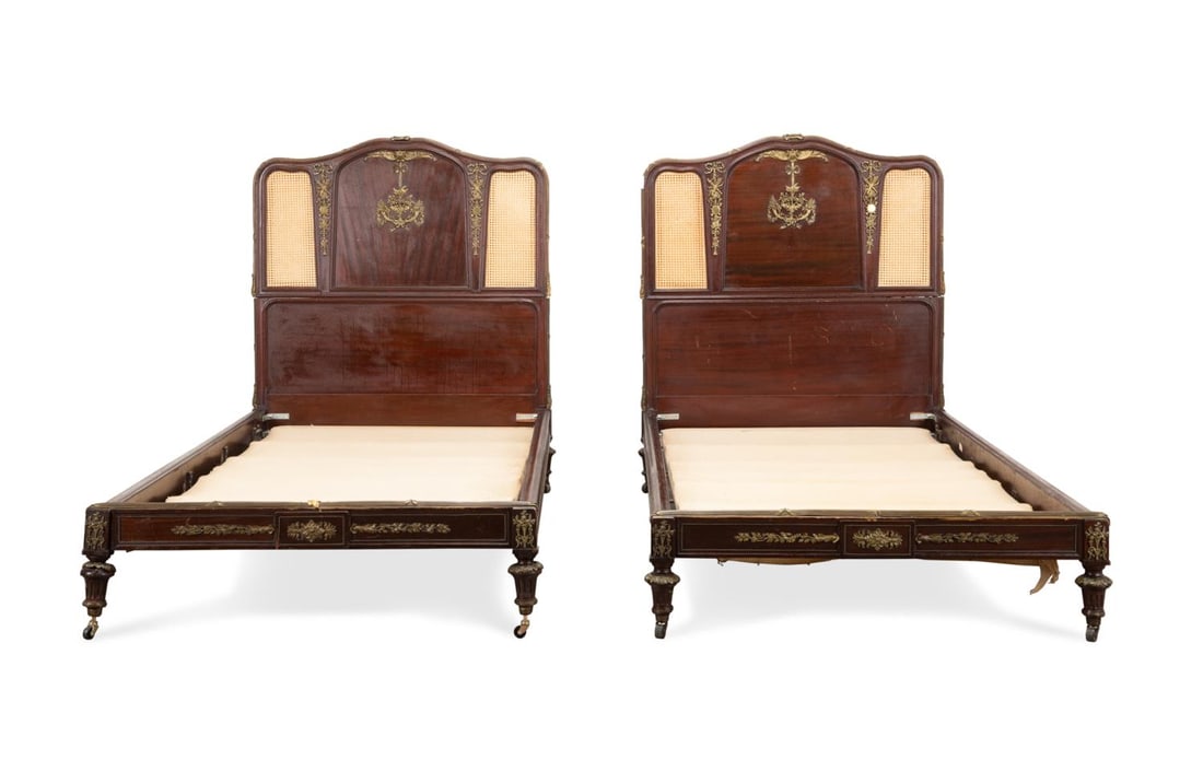 PR LOUIS XVI STYLE ORMOLU CANED