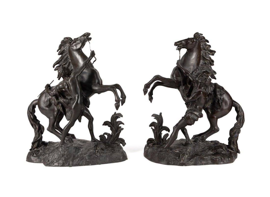 PR 'MARLY HORSES' SPELTER