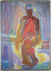P.R. MCINTOSH ACRYLIC ON CANVA