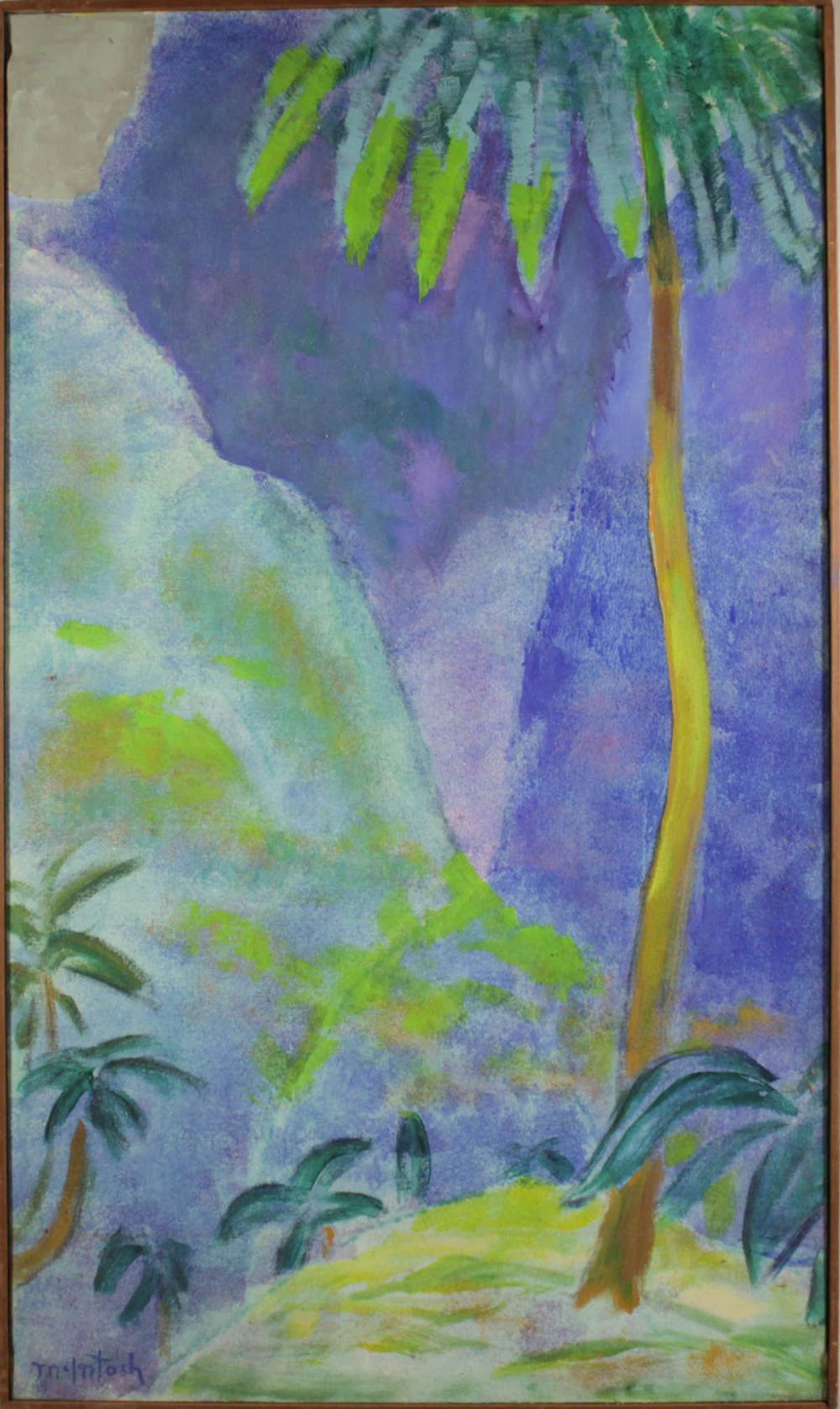 P.R. MCINTOSH ACRYLIC ON CANVASP.R.