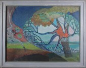 P.R. MCINTOSH ACRYLIC ON CANVA