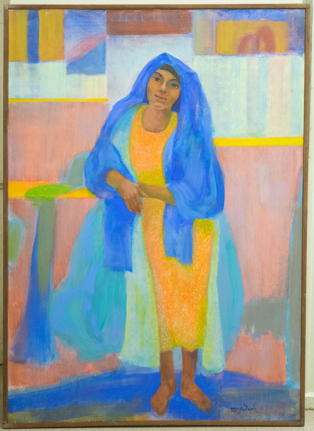 P.R. MCINTOSH ACRYLIC ON CANVASP.R.