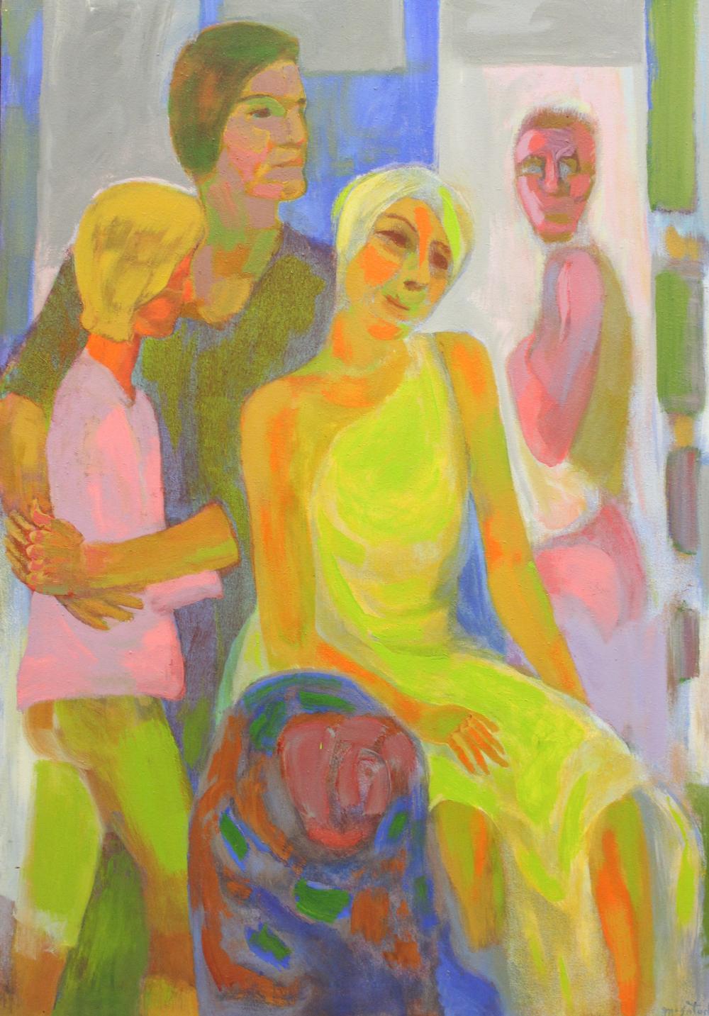 P.R. MCINTOSH ACRYLIC ON CANVASP.R.
