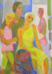 P.R. MCINTOSH ACRYLIC ON CANVA