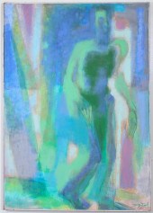 P.R. MCINTOSH OIL ON CANVASP.R