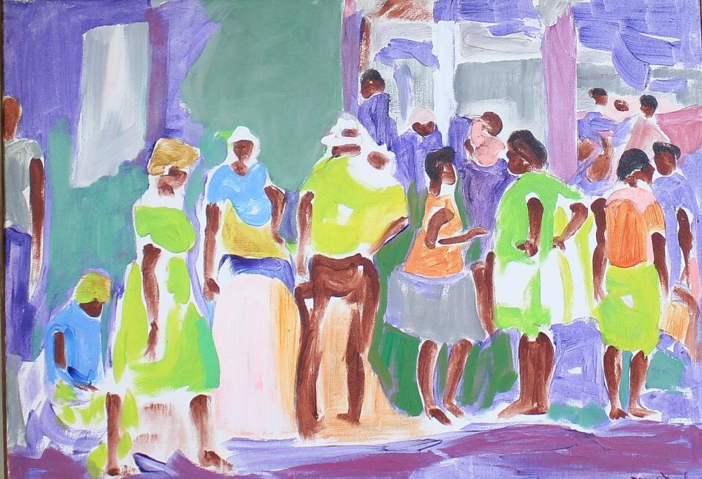 P.R. MCINTOSH OIL ON CANVASP.R.